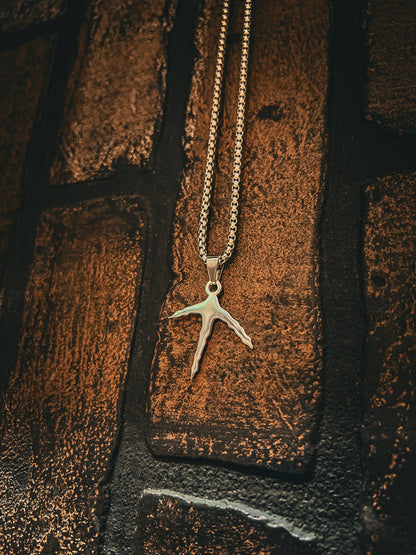Ridge&Holler - Turkey Foot- Stainless Steel Necklace and Pendant