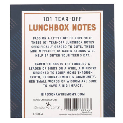Christian Art Gifts - 101 Lunchbox Notes for Guys