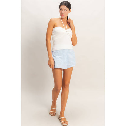 HYFVE - Floral Embroidered Wrap Skort
