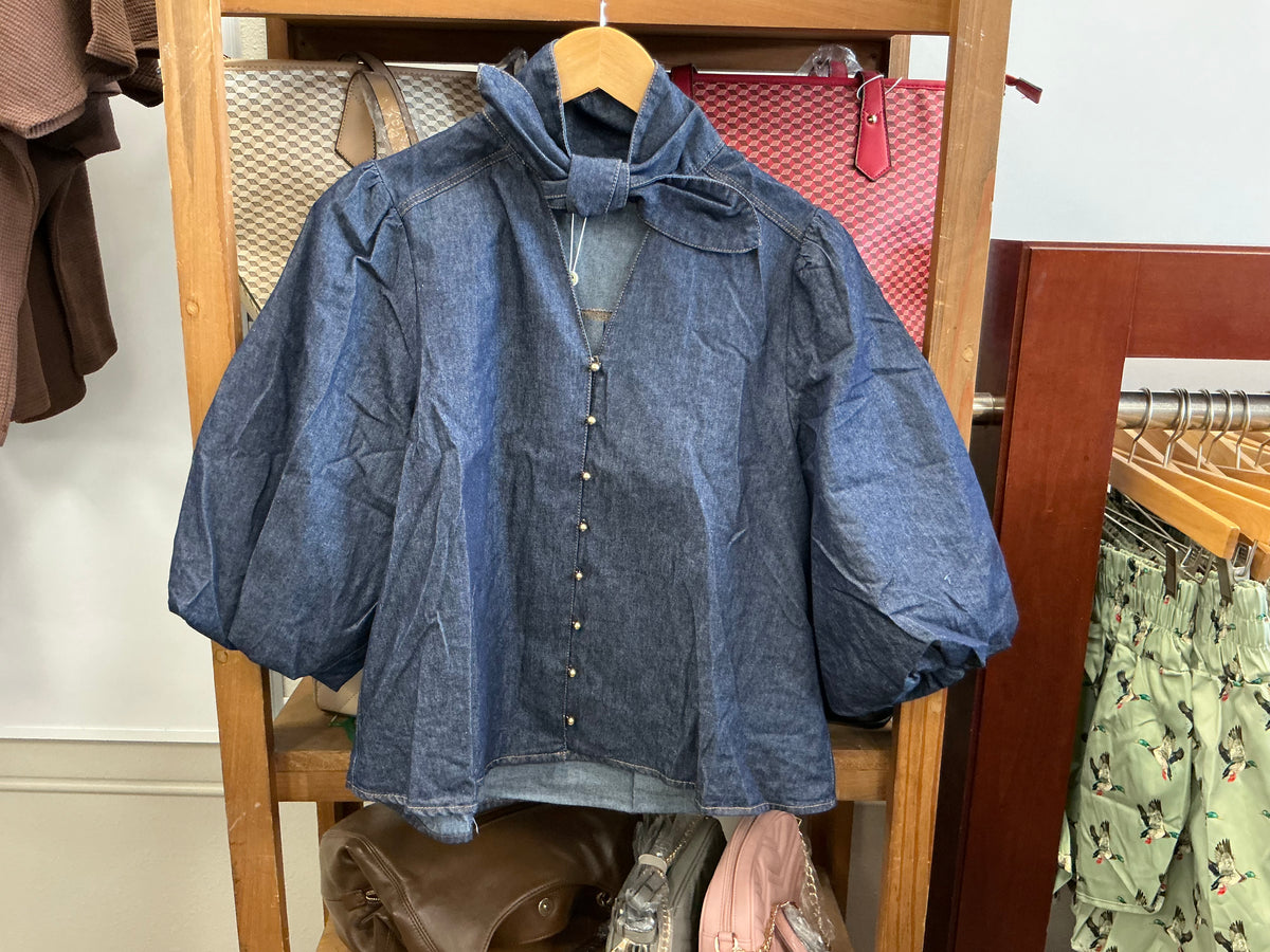 Entro Denim Top