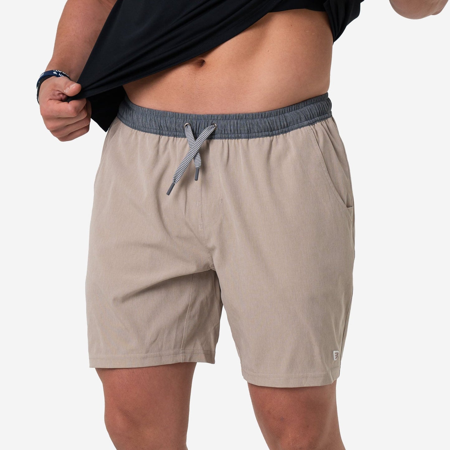 Burlebo HEATHER KHAKI VENADO CAMO LINER shorts