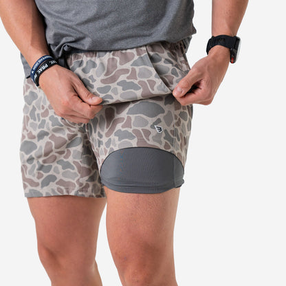 Burlebo Classic Deer Camo shorts