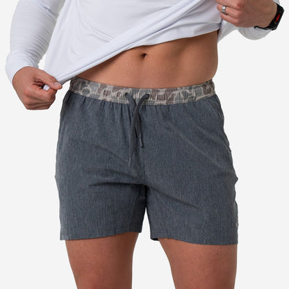 Burlebo GRIZZLY GREY CLASSIC DEER CAMO LINER shorts