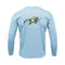 Ice Blue Buck Shot Apparel Youth Beachmo Sea Turtle Dry-fit, {{Size}{{Sku}}