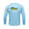 Sky Blue Buck Shot Apparel Youth Beachmo UPF50+sea turtle Performance Shirt, {{Size}{{Sku}}