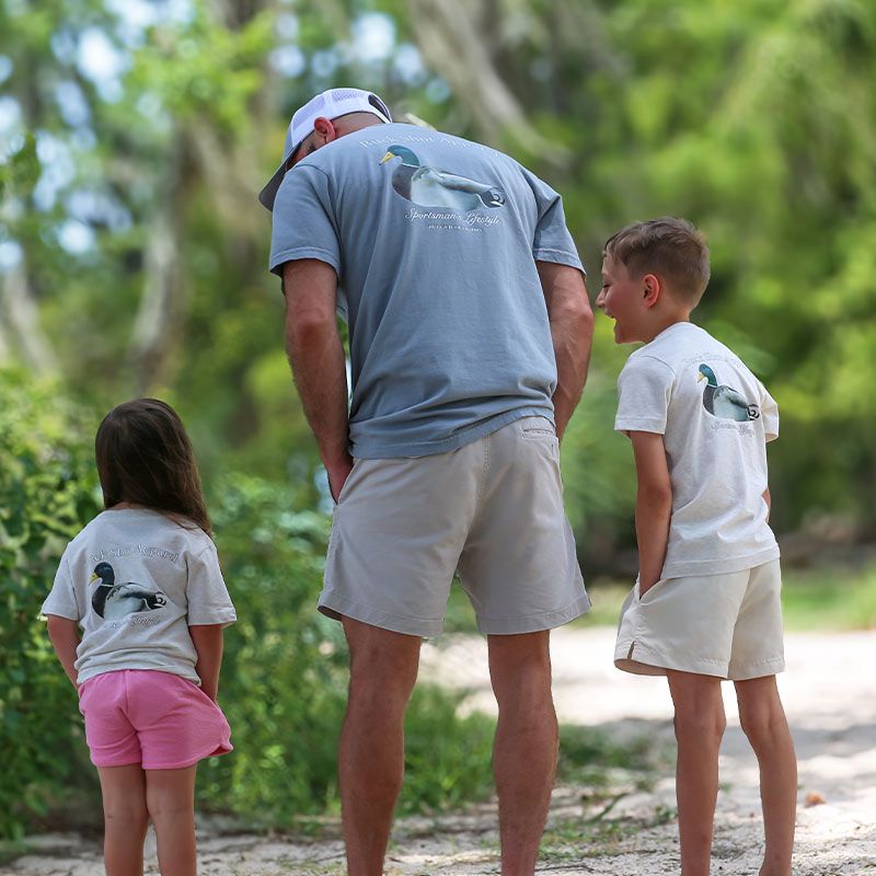 Oatmeal Buck Shot Apparel Youth Mallard T-shirt, {{Size}{{Sku}}