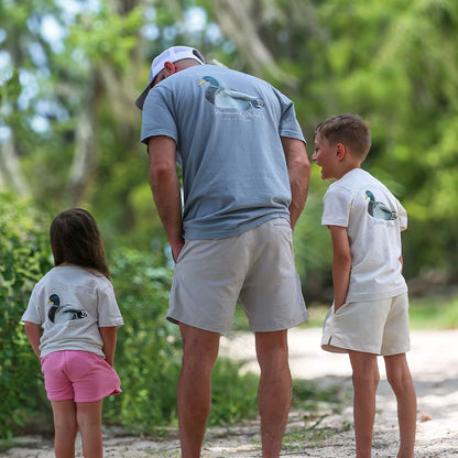 Oatmeal Buck Shot Apparel Youth Mallard T-shirt, {{Size}{{Sku}}